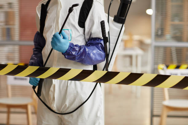 Professional Blood Cleanup technician working in Manchester, NH